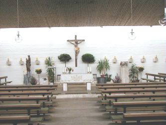 Innenraum mit Altar